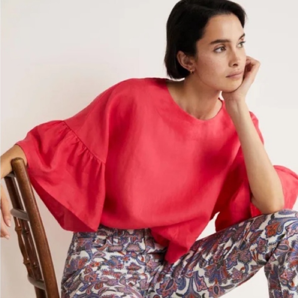 BODEN linen top